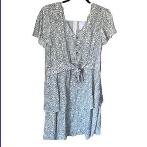 Ripe lulu dress maternity tiny floral mint pattern small nursing